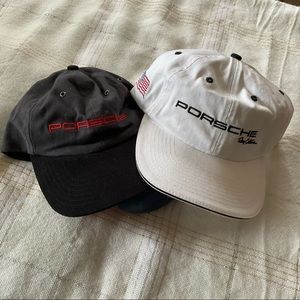 Two Porsche hats